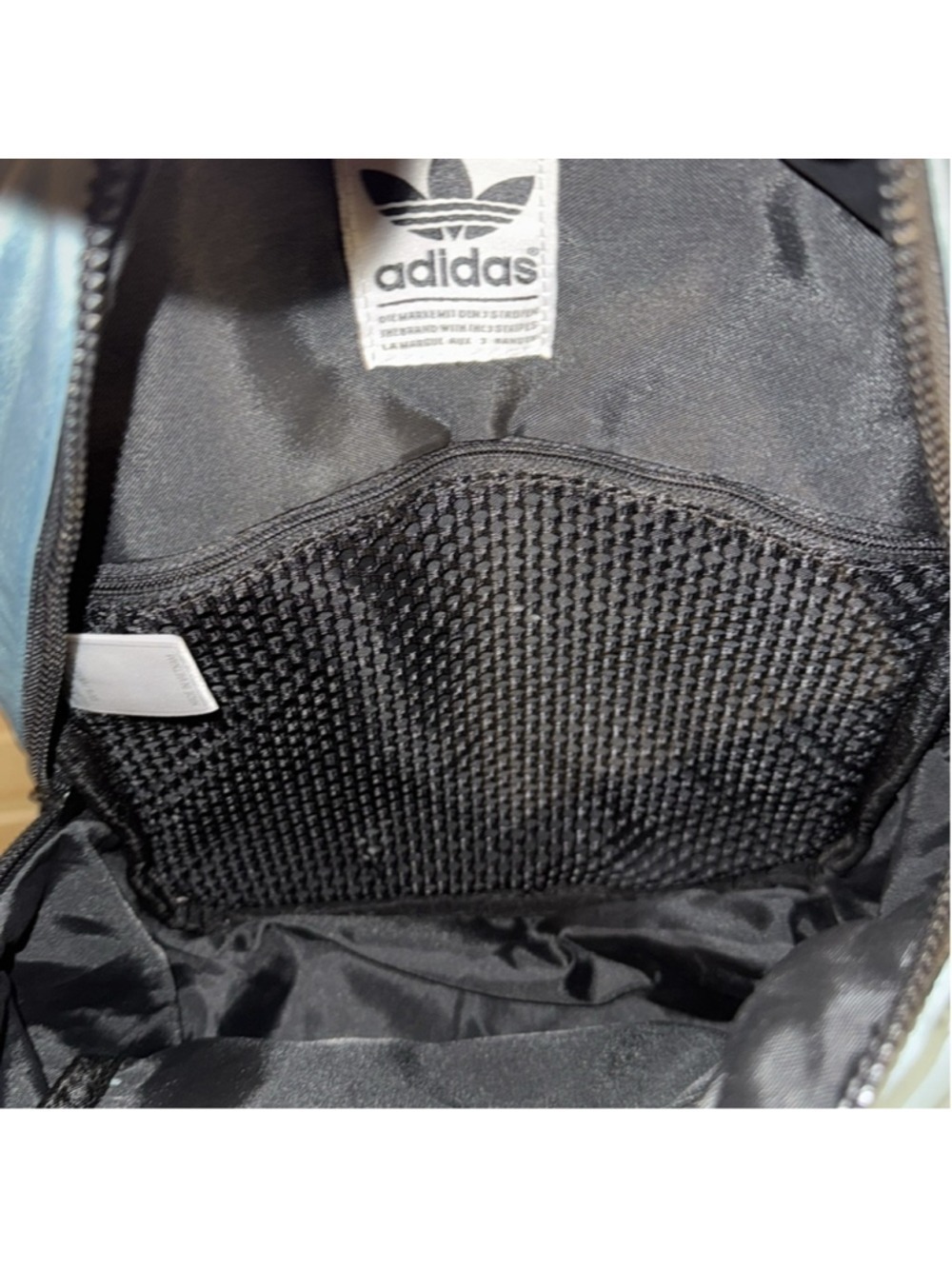 Adidas Originals Black Polyester Compact Backpack - Picture 5 of 7